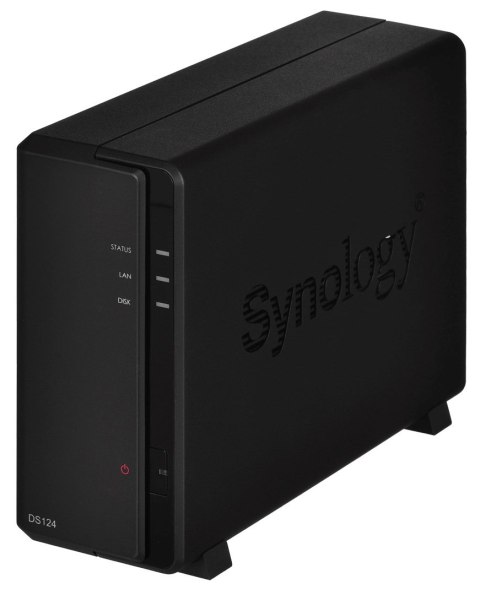NAS Synology DS124; Tower; 1x (3.5" SATA HDD); Realtek RTD1619B; ,1GB DDR4, 1x 1GbE RJ-45 NAS Synology DS124; Tower; 1x (3.5" SATA HDD); Realtek RTD1619B; ,1GB DDR4, 1x 1GbE RJ-45