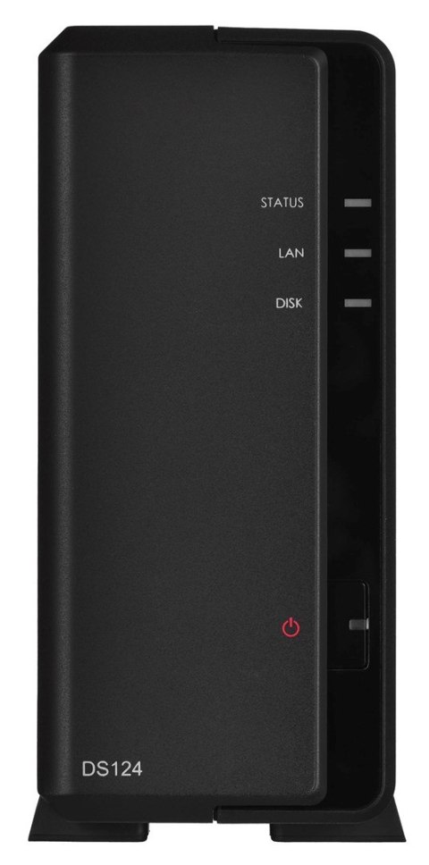 NAS Synology DS124; Tower; 1x (3.5" SATA HDD); Realtek RTD1619B; ,1GB DDR4, 1x 1GbE RJ-45 NAS Synology DS124; Tower; 1x (3.5" SATA HDD); Realtek RTD1619B; ,1GB DDR4, 1x 1GbE RJ-45