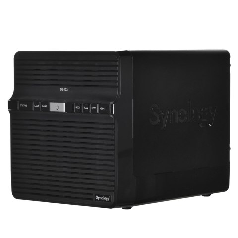 NAS Synology DS423; Tower; 4x (3.5" SATA HDD); Realtek RTD1619B;,2GB DDR4, 2x 1GbE RJ-45 NAS Synology DS423; Tower; 4x (3.5" SATA HDD); Realtek RTD1619B;,2GB DDR4, 2x 1GbE RJ-45