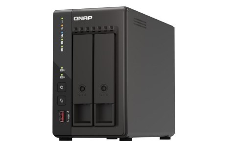 Qnap TS-253E-8G, Tower, 2 x 2.5"/3.5" SATA, Intel Celeron J6412 4C/4T, 8 GB DDR4 onboard not expandable, 2 x 2.5GbE, External ad Qnap TS-253E-8G, Tower, 2 x 2.5"/3.5" SATA, Intel Celeron J6412 4C/4T, 8 GB DDR4 onboard not expandable, 2 x 2.5GbE, External ad