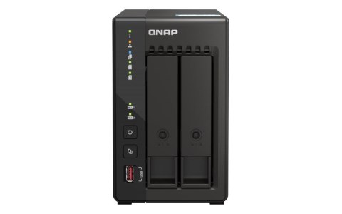 Qnap TS-253E-8G, Tower, 2 x 2.5"/3.5" SATA, Intel Celeron J6412 4C/4T, 8 GB DDR4 onboard not expandable, 2 x 2.5GbE, External ad Qnap TS-253E-8G, Tower, 2 x 2.5"/3.5" SATA, Intel Celeron J6412 4C/4T, 8 GB DDR4 onboard not expandable, 2 x 2.5GbE, External ad