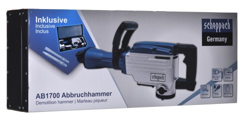 Młot wyburzeniowy Scheppach AB1700 HEX Młot wyburzeniowy Scheppach AB1700 HEX
