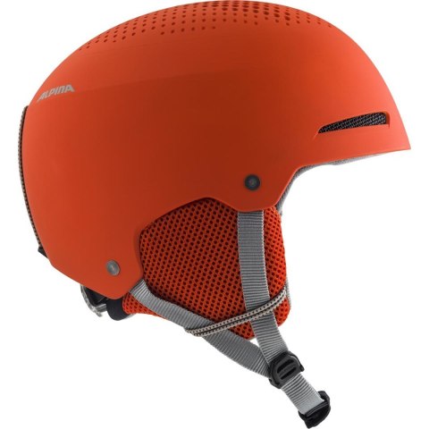 Kask narciarski ALPINA ZUPO PUMPKIN-ORANGE MATT 51-55 Kask narciarski ALPINA ZUPO PUMPKIN-ORANGE MATT 51-55