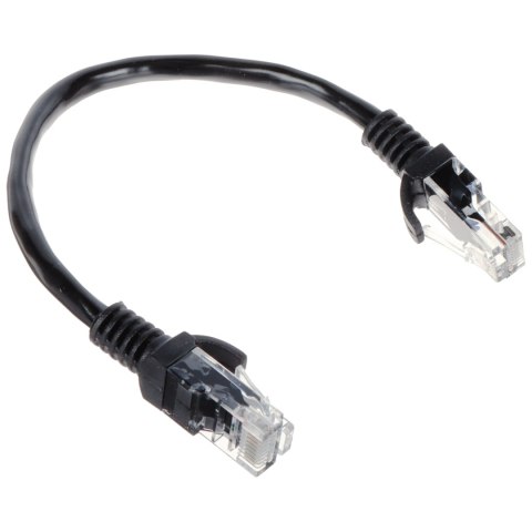 PATCHCORD RJ45/0.2-BLACK 0.2 m PATCHCORD RJ45/0.2-BLACK 0.2 m
