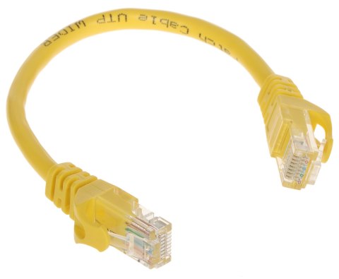PATCHCORD RJ45/0.2-YELLOW 0.2 m PATCHCORD RJ45/0.2-YELLOW 0.2 m