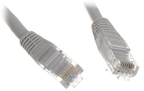 PATCHCORD RJ45/6/5.0-GREY 5.0 m Lanberg PATCHCORD RJ45/6/5.0-GREY 5.0 m Lanberg