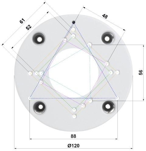 UCHWYT KAMERY BD-AP12W UCHWYT KAMERY BD-AP12W