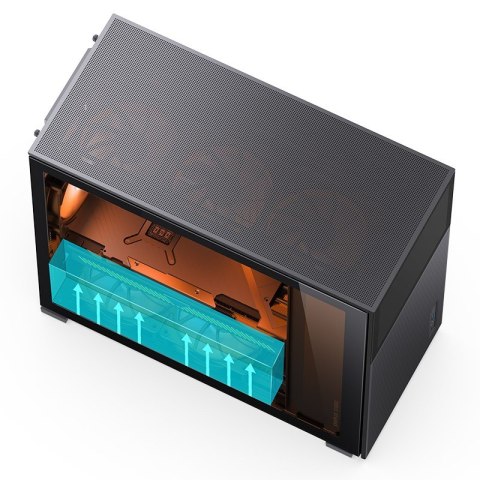 Jonsbo D41 MESH Screen ATX Tempered Glass - black Jonsbo D41 MESH Screen ATX Tempered Glass - black