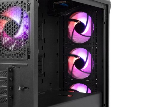 Obudowa NATEC Genesis Irid 503 ARGB NPC-1559 (Micro ATX. Mini ITX; kolor czarny) Obudowa NATEC Genesis Irid 503 ARGB NPC-1559 (Micro ATX. Mini ITX; kolor czarny)