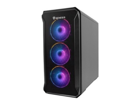 Obudowa NATEC Genesis Irid 503 ARGB NPC-1559 (Micro ATX. Mini ITX; kolor czarny) Obudowa NATEC Genesis Irid 503 ARGB NPC-1559 (Micro ATX. Mini ITX; kolor czarny)