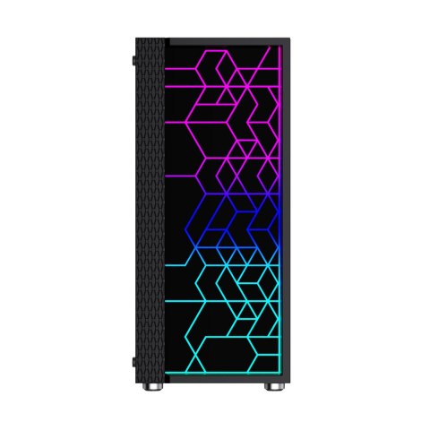 GEMBIRD OBUDOWA FORNAX 2500 MIDI-TOWER (1X USB 3.0, 2X USB 2.0, HD AUDIO, SZKLANY PANEL BOCZNY) CZARNA GEMBIRD OBUDOWA FORNAX 2500 MIDI-TOWER (1X USB 3.0, 2X USB 2.0, HD AUDIO, SZKLANY PANEL BOCZNY) CZARNA