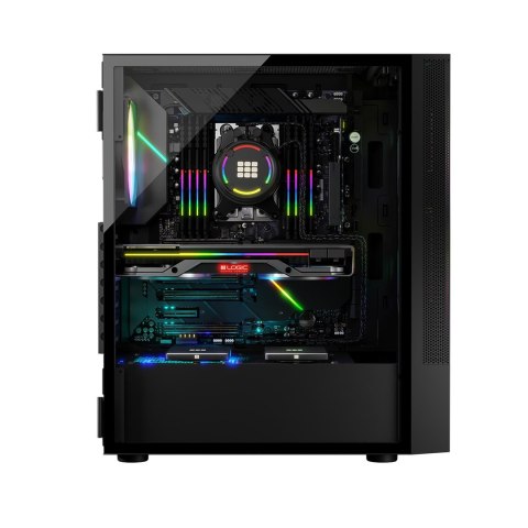 LOGIC OBUDOWA ARYA ARGB MIDI USB 3.0 BLACK LOGIC OBUDOWA ARYA ARGB MIDI USB 3.0 BLACK