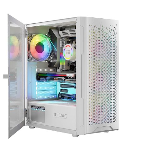 LOGIC OBUDOWA ARAMIS ARGB MIDI USB 3.0 WHITE LOGIC OBUDOWA ARAMIS ARGB MIDI USB 3.0 WHITE