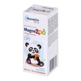Novativ Kids Magnezoo płyn pomarańczowy 120ml