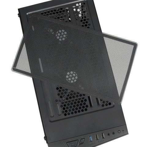 Obudowa IBOX WIZARD 4 GAMING OW4 (ATX; kolor czarny) Obudowa IBOX WIZARD 4 GAMING OW4 (ATX; kolor czarny)