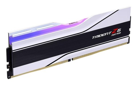 G.SKILL TRIDENT NEO AMD RGB DDR5 2X32GB 6000MHZ CL30-36 EXPO WHITE F5-6000J3036G32GX2-TZ5NRW G.SKILL TRIDENT NEO AMD RGB DDR5 2X32GB 6000MHZ CL30-36 EXPO WHITE F5-6000J3036G32GX2-TZ5NRW