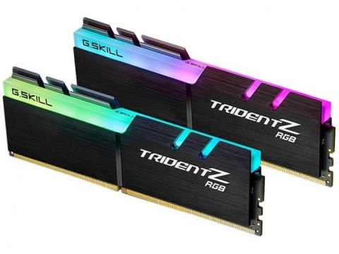 Zestaw pamięci G.SKILL TridentZ RGB F4-3200C16D-16GTZRX (DDR4 DIMM; 2 x 8 GB; 3200 MHz; CL16) Zestaw pamięci G.SKILL TridentZ RGB F4-3200C16D-16GTZRX (DDR4 DIMM; 2 x 8 GB; 3200 MHz; CL16)
