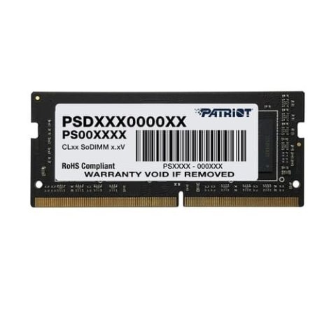 PATRIOT SO-DIMM DDR4 8GB 3200MHz Rank1 PATRIOT SO-DIMM DDR4 8GB 3200MHz Rank1