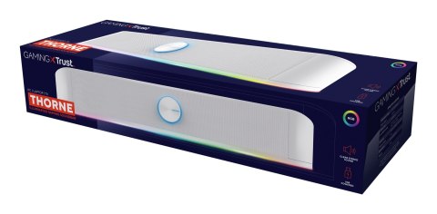 Soundbar TRUST GXT619W THORNE RGB Biały Soundbar TRUST GXT619W THORNE RGB Biały