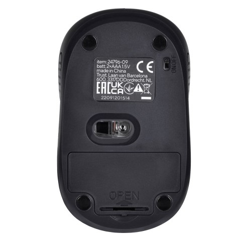 Mysz TRUST Primo Wireless Mouse matt black Mysz TRUST Primo Wireless Mouse matt black