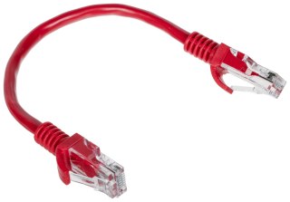 PATCHCORD RJ45/0.2-RED 0.2 m