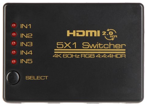PRZEŁĄCZNIK HDMI-SW-5/1P