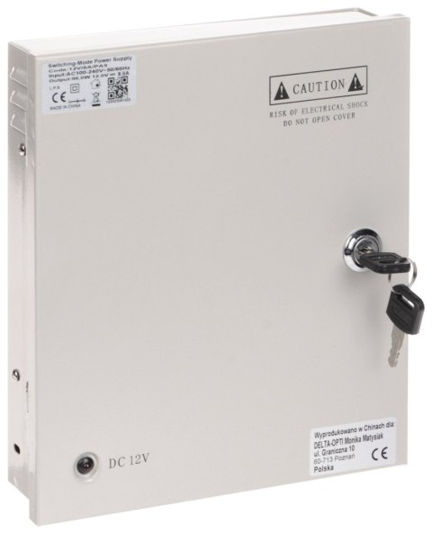 ZASILACZ IMPULSOWY 12V/8A/PA9