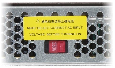ZASILACZ RACK ZR12-100 12 V DC 8.5 A ZASILACZ RACK ZR12-100 12 V DC 8.5 A