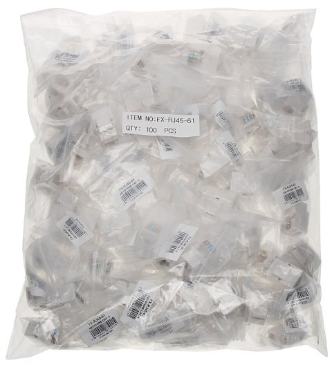 ZŁĄCZE KEYSTONE FX-RJ45-61*P100 ZŁĄCZE KEYSTONE FX-RJ45-61*P100