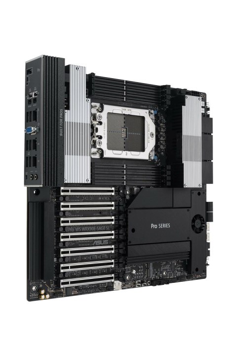 Płyta główna Asus Pro WS WRX90E-SAGE SE 1x sTR5 AMD ryzen Threadripper PRO 7000 SoC (8x DIMM, 4x SATA, 2x SlimSAS, 4xM.2, 2x10Gb