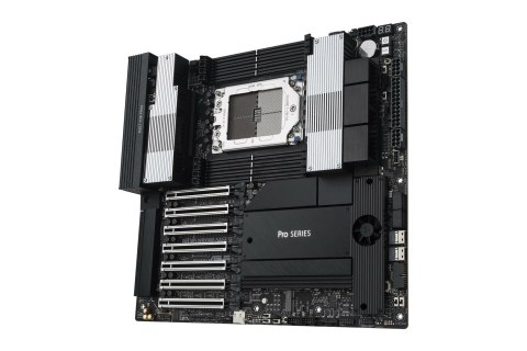Płyta główna Asus Pro WS WRX90E-SAGE SE 1x sTR5 AMD ryzen Threadripper PRO 7000 SoC (8x DIMM, 4x SATA, 2x SlimSAS, 4xM.2, 2x10Gb