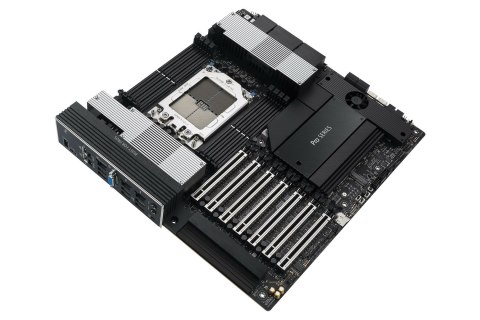 Płyta główna Asus Pro WS WRX90E-SAGE SE 1x sTR5 AMD ryzen Threadripper PRO 7000 SoC (8x DIMM, 4x SATA, 2x SlimSAS, 4xM.2, 2x10Gb