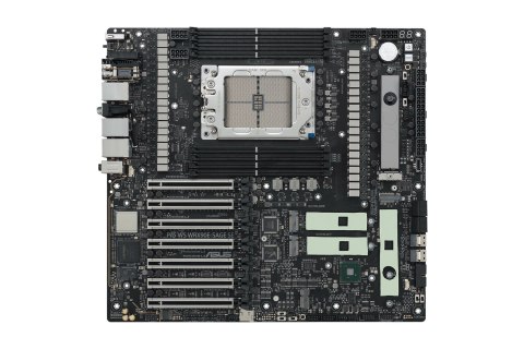 Płyta główna Asus Pro WS WRX90E-SAGE SE 1x sTR5 AMD ryzen Threadripper PRO 7000 SoC (8x DIMM, 4x SATA, 2x SlimSAS, 4xM.2, 2x10Gb