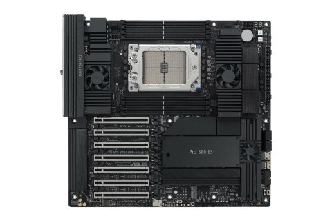 Płyta główna Asus Pro WS WRX90E-SAGE SE 1x sTR5 AMD ryzen Threadripper PRO 7000 SoC (8x DIMM, 4x SATA, 2x SlimSAS, 4xM.2, 2x10Gb