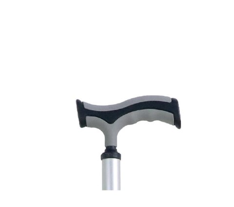 Laska inwalidzka aluminiowa z miękkim uchwytem - srebrna AR-014E Laska inwalidzka aluminiowa z miękkim uchwytem - srebrna AR-014E