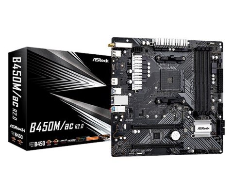 Płyta główna Asrock B450M/AC R2.0 Płyta główna Asrock B450M/AC R2.0