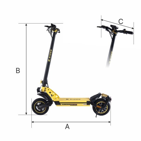 Hulajnoga Elektryczna Terenowo - Sportowa XRIDER F10 18,4 Ah 800 W Hulajnoga Elektryczna Terenowo - Sportowa XRIDER F10 18,4 Ah 800 W
