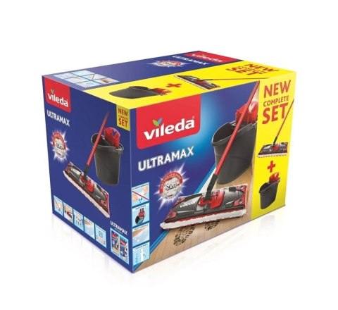 Mop i wiaderko Vileda Ultramax BOX + książka dla dzieci „Psikus złotej rybki" Mop i wiaderko Vileda Ultramax BOX + książka dla dzieci „Psikus złotej rybki"