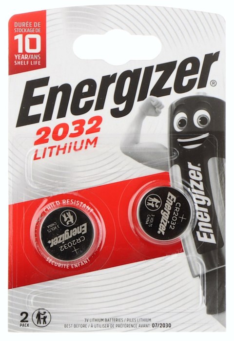 BATERIA LITOWA BAT-CR2032*P2 ENERGIZER BATERIA LITOWA BAT-CR2032*P2 ENERGIZER
