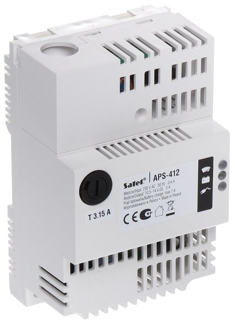 ZASILACZ BUFOROWY IMPULSOWY APS-412 SATEL ZASILACZ BUFOROWY IMPULSOWY APS-412 SATEL