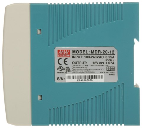ZASILACZ IMPULSOWY MDR-20-12