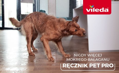 Ręcznik z mikrofibry dla zwierząt Vileda PET PRO XL Ręcznik z mikrofibry dla zwierząt Vileda PET PRO XL