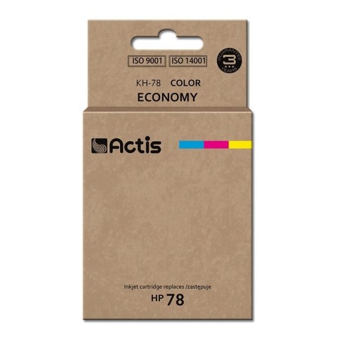 Actis KH-78 Tusz (zamiennik HP 78 C6578D; Standard; 47 ml; kolor) Actis KH-78 Tusz (zamiennik HP 78 C6578D; Standard; 47 ml; kolor)