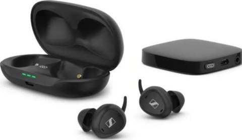Słuchawki bezprzewodowe Sennheiser TV Clear Set Czarne Słuchawki bezprzewodowe Sennheiser TV Clear Set Czarne