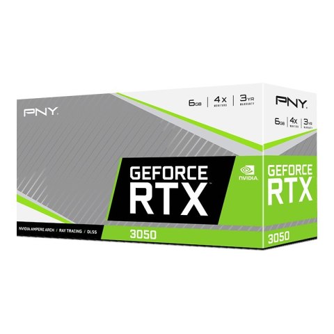 Karta graf. PNY GEFORCE RTX 3050 6GB VERTO Dual Fan Karta graf. PNY GEFORCE RTX 3050 6GB VERTO Dual Fan