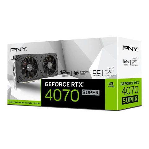 Karta graf. PNY GEFORCE RTX 4070 SUPER 12GB VERTO D Karta graf. PNY GEFORCE RTX 4070 SUPER 12GB VERTO D