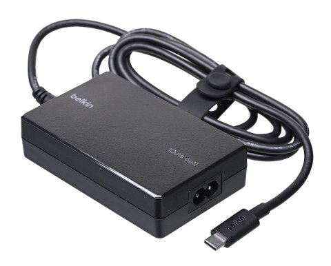 Ładowarka Belkin Connect USB-C Core GaN Power Adapter PD 100W Black Ładowarka Belkin Connect USB-C Core GaN Power Adapter PD 100W Black