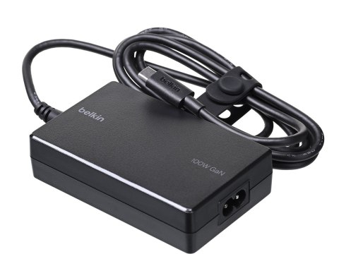 Ładowarka Belkin Connect USB-C Core GaN Power Adapter PD 100W Black Ładowarka Belkin Connect USB-C Core GaN Power Adapter PD 100W Black