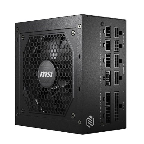 Zasilacz MSI MAG A850GL 850W PCIE5 II 80+ Gold ATX 3.1 Zasilacz MSI MAG A850GL 850W PCIE5 II 80+ Gold ATX 3.1