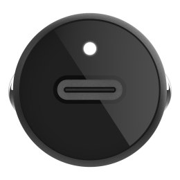 BELKIN ŁADOWARKA SAMOCHODOWA 30W USB-C, PD,PPS, CZARNA + KABEL USB-C